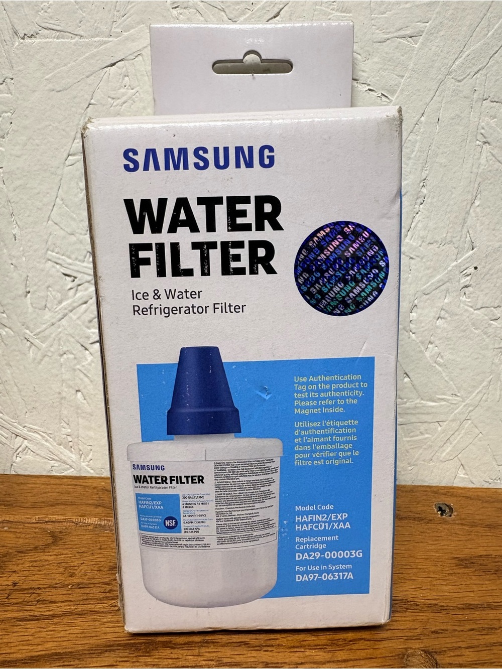 Genuine Samsung DA29-00003G Refrigerator Ice & Water Filter New